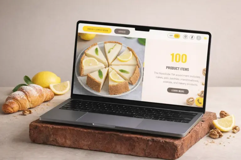 Nasoloda — цифрова вітрина та каталог продукції
